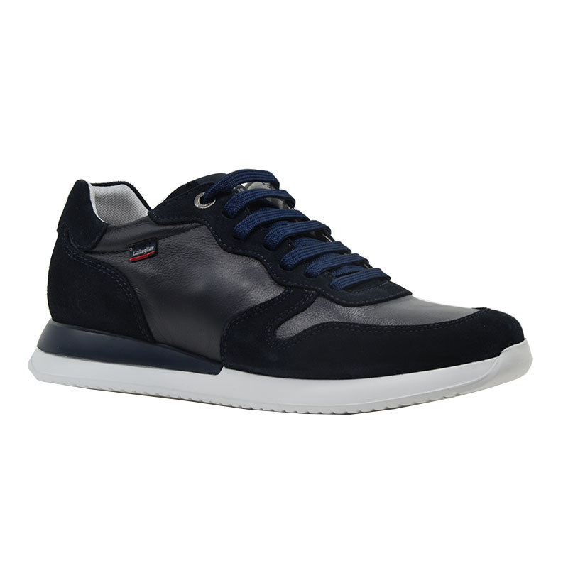 Ανδρικά sneakers Callaghan 51105 (K24) μπλε δέρμα φωτογραφία