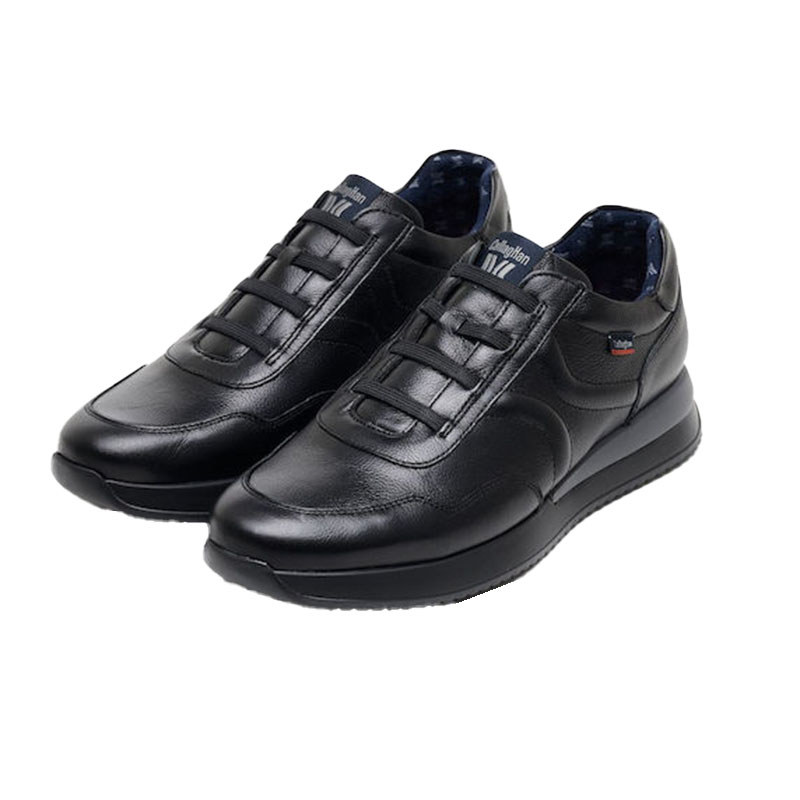 Ανδρικά sneakers Callaghan 51113 LARISA NEGRO MOSES-2 μαύρο δέρμα φωτογραφία