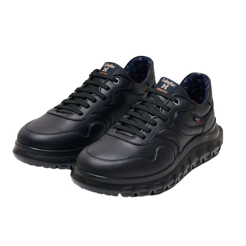 Ανδρικά sneakers Callaghan 55340 YELENA NEGRO SQUALO 2 μαύρο δέρμα φωτογραφία