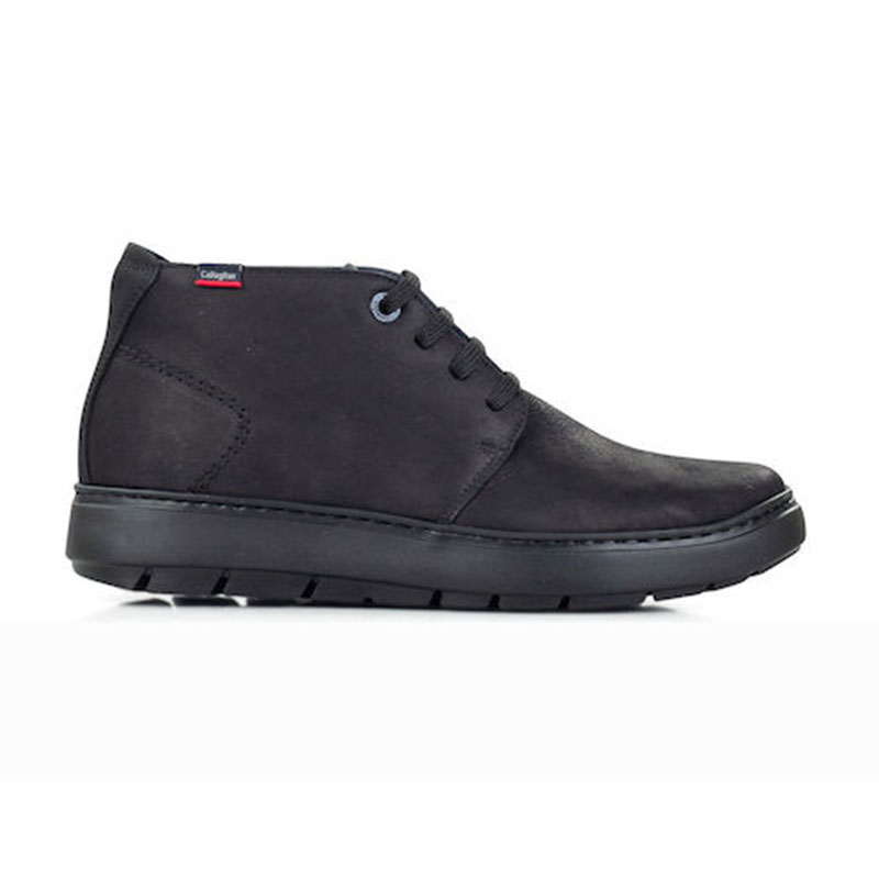 Callaghan Ανδρικά μποτάκια Callaghan 60601 DORADO NEGRO ADAPTABLE μαύρο δέρμα nubuck