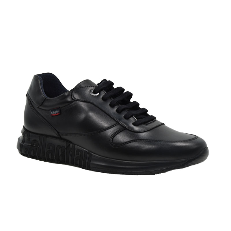 Ανδρικά sneakers Callaghan 91320 DUSSY NEGRO GOLIAT S.I. μαύρο δέρμα φωτογραφία