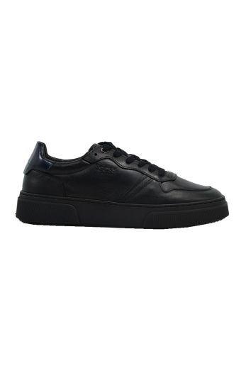 Ανδρικά sneakers BOSS AA220 BLACK CONTADOR μαύρο δέρμα