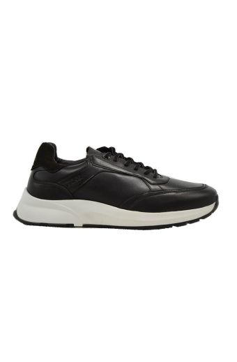 Ανδρικά sneakers BOSS AZ273 BROWN CONTADOR καφέ δέρμα