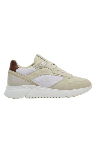 Ανδρικά sneakers BOSS B6930 BEIGE VESUVIO μπεζ δέρμα