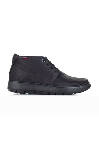 Ανδρικά μποτάκια Callaghan 60601 DORADO NEGRO ADAPTABLE  μαύρο δέρμα nubuck