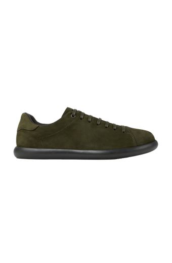 Ανδρικά sneakers Camper K101003-0002 Pelotas Soller Drybuck Ufo/PSoller Meteor Green λαδί δέρμα nubuk