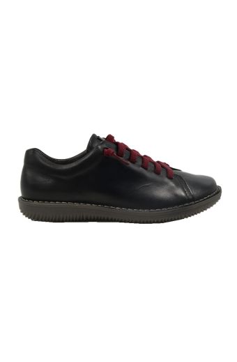Γυναικεία παπούτσια Chacal 6400-2537 μαύρο δέρμα