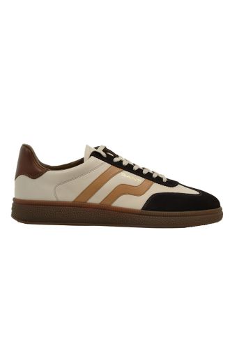 Ανδρικά sneakers GANT Cuzmo 29631642 Cow Leather G412dk.brown/tan καφέ δέρμα