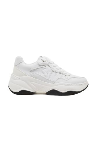 Γυναικεία sneakers GUESS HAPYY FLPHAPFAL12 WHITE λευκό