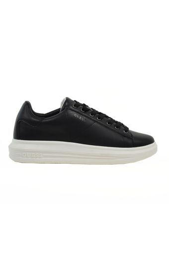 Ανδρικά sneakers GUESS FM8VIBLEM12 VIBO μαύρο δέρμα