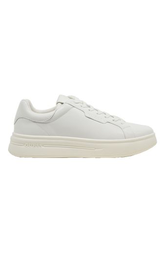 Ανδρικά sneakers GUESS FMPWINELE12-WHITE WINNO λευκό δέρμα