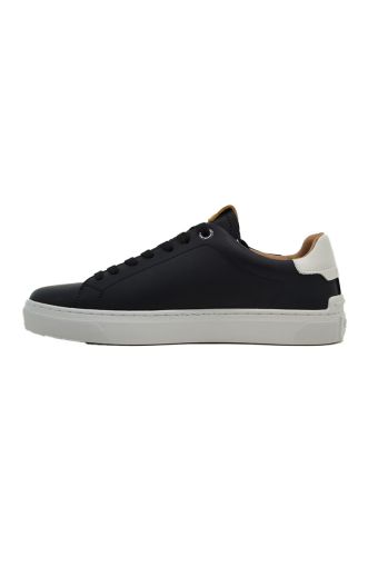 Ανδρικά Sneakers Pepe Jeans STYLE PMS00020  999 CAMDEN CLUB M 999BLACK μαύρο δέρμα