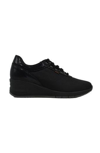 Γυναικεία Sneakers Ragazza 0329 μαύρο δέρμα