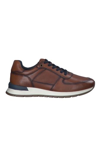 Ανδρικά sneakers s.Oliver 5-13650-43 307 καφέ δέρμα