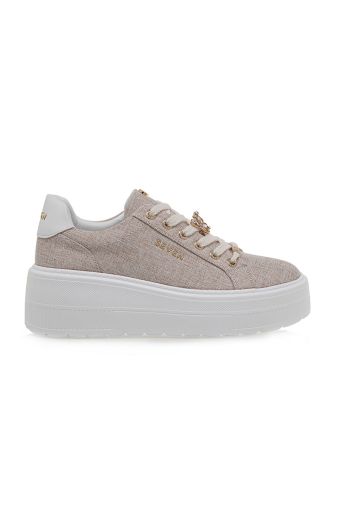 Γυναικεία sneakers Seven 812-19R LT BEIGE CANVAS WHITE U119R81232I505 μπεζ