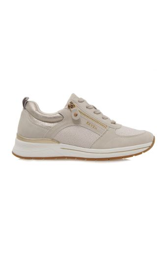 Γυναικεία sneakers Seven 907-99F BEIGE GLITTER LT GOLD U199F90726A305 χρυσό