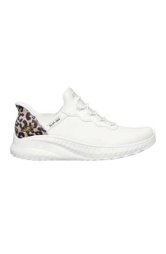 Γυναικεία sneakers SKECHERS 117499/WHT BOBS SQUAD CHAOS-SEIZE THE HOUR WHITE λευκό