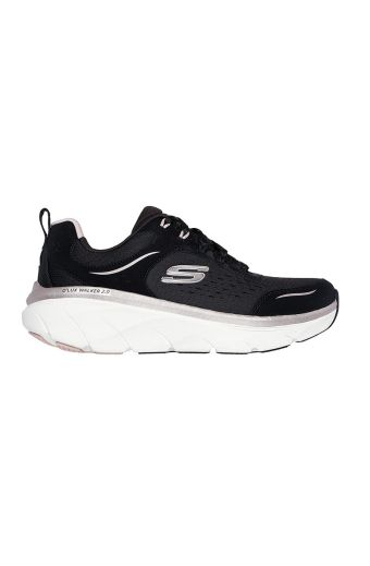 Γυναικεία sneakers SKECHERS 150103/BKRG D'LUX WALKER 2.0- GRADIENT GLAM BLACK/ROSE GOLD μαύρο