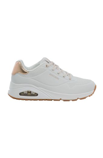 Γυναικεία sneakers SKECHERS 155196/WHT UNO-SHIMMER AWAY WHITE λευκό