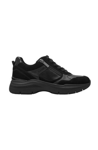 Γυναικεία Sneakers Tamaris 1-23734-42 007 μαύρο δέρμα