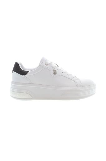 Γυναικεία sneakers U.S.POLO ASSN ASUKA005A-WHI-BLK01 λευκό