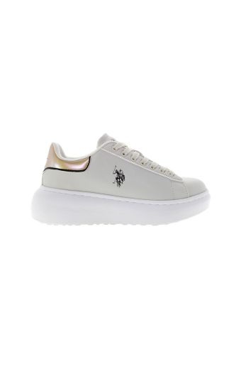 Γυναικεία sneakers U.S.POLO ASSN MEGHAN001-CRE002 PU SYNTH. LEATHER μπεζ