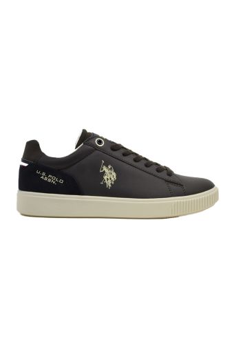 Ανδρικά sneakers U.S.POLO ASSN TYMES006A-BRW PU SYNTH. LEATHER-NYLON καφέ