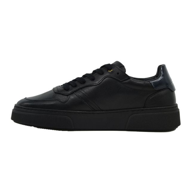 Ανδρικά sneakers BOSS AA220 BLACK CONTADOR μαύρο δέρμα