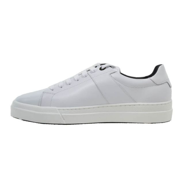 Ανδρικά sneakers BOSS AC121 WHITE GARDA λευκό δέρμα