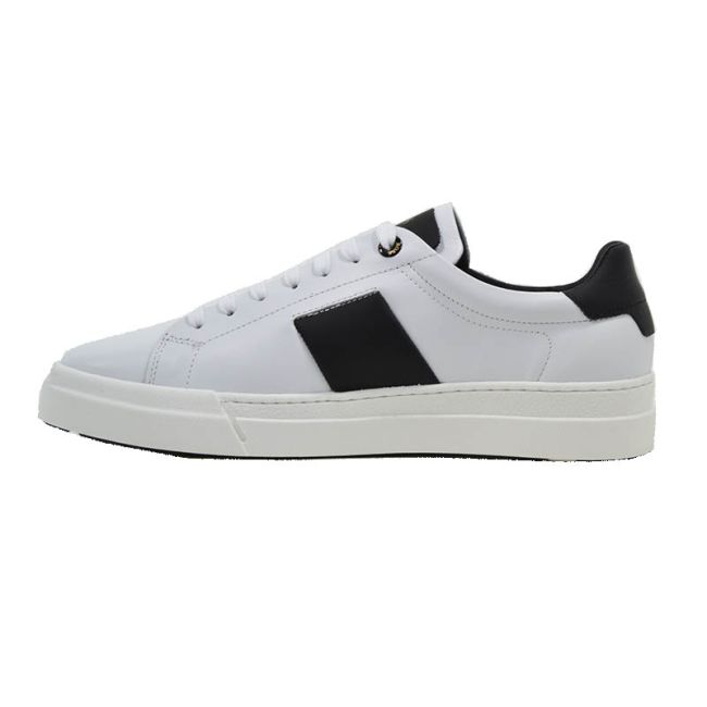 Ανδρικά sneakers BOSS AZ211 WHI/BLK GARDA λευκό δέρμα