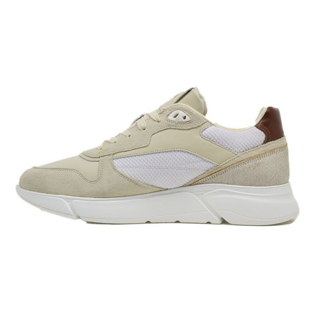 Ανδρικά sneakers BOSS B6930 BEIGE VESUVIO μπεζ δέρμα