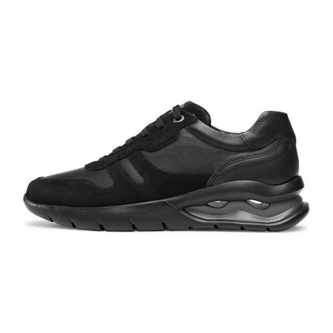 Ανδρικά sneakers Callaghan 45416 LUXE NEGRO VENTO μαύρο δέρμα