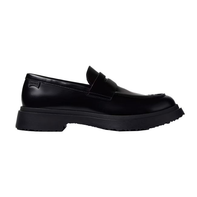 Ανδρικά μοκασίνια Camper K100633-019 Walden Mimi Negro/Walden Negro Black μαύρο δέρμα