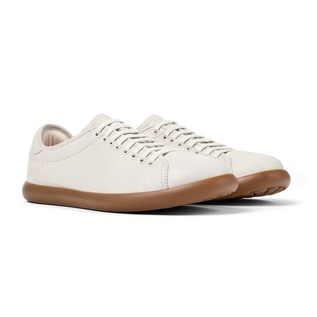 Ανδρικά sneakers Camper K100974-001 Pelotas Soller Ozette Houston/PSoller Miel White λευκό δέρμα