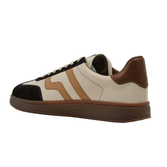 Ανδρικά sneakers GANT Cuzmo 29631642 Cow Leather G412dk.brown/tan καφέ δέρμα