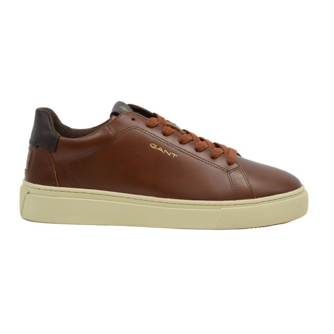 Ανδρικά sneakers GANT Mc Julien 29631555 Cow Leather G417 cognac/dk brown καφέ δέρμα