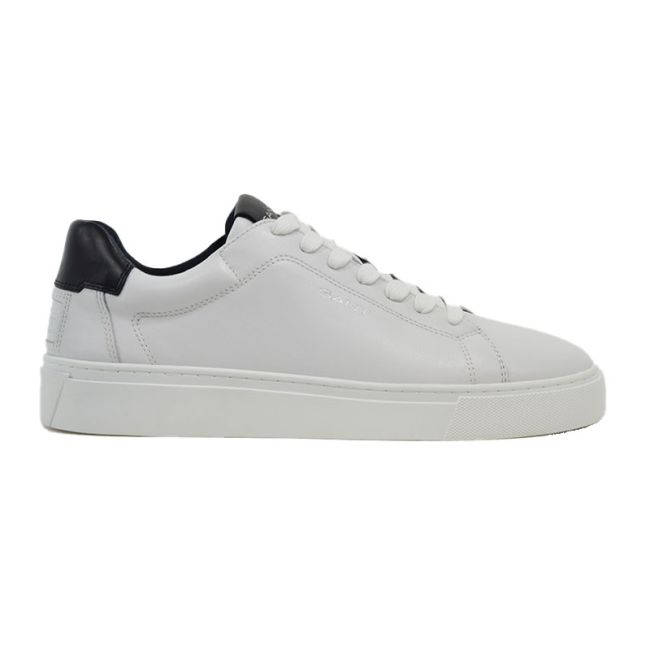 Ανδρικά sneakers GANT Mc Julien 29631555 Cow Leather G316 white/marine λευκό δέρμα