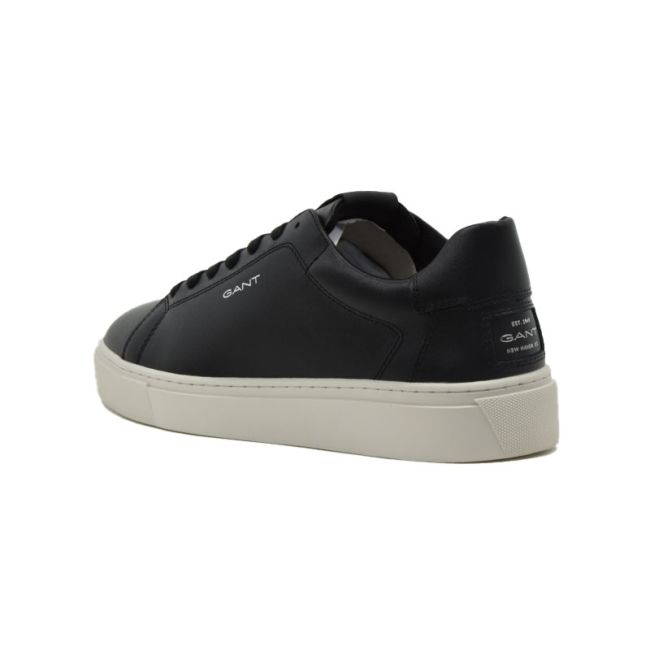 Ανδρικά sneakers GANT Mc Julien 29631555 Cow Leather G00 black μαύρο δέρμα