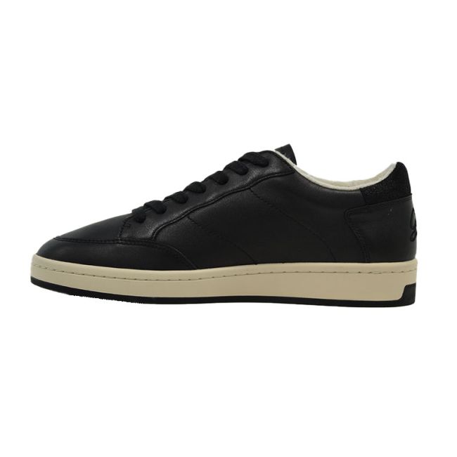 Ανδρικά sneakers GANT Prepus 29631682 Leather G00 black μαύρο δέρμα