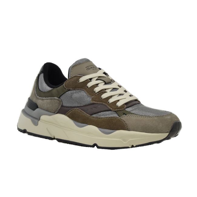 Ανδρικά sneakers GANT Zupimo 29637629 Mesh+Suede G135 desert brown καφέ δέρμα