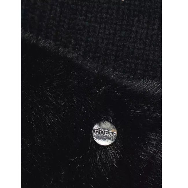 Γυναικείος Σκούφος GUESS ACAW5209POL01 BLA BEANIE μαύρο