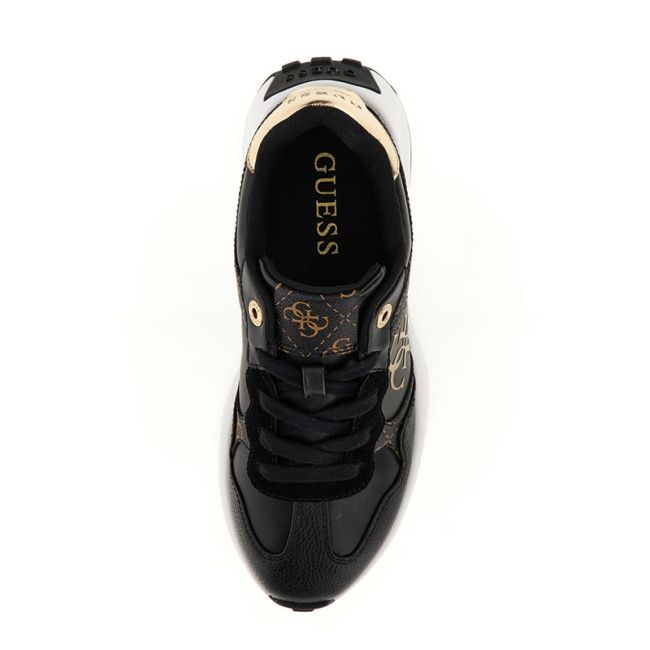 Γυναικεία sneakers GUESS FLPLUCFAL12 LUCKEI μαύρο