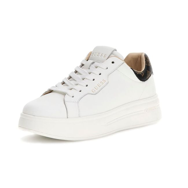 Γυναικεία sneakers GUESS FLPWINFAL12 WINNIE λευκό δέρμα