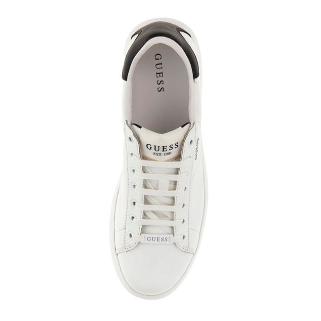 Ανδρικά sneakers GUESS FM8VIBLEM12 VIBO λευκό δέρμα