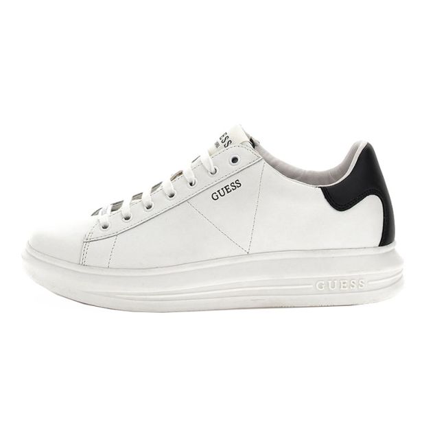 Ανδρικά sneakers GUESS FM8VIBLEM12 VIBO λευκό δέρμα