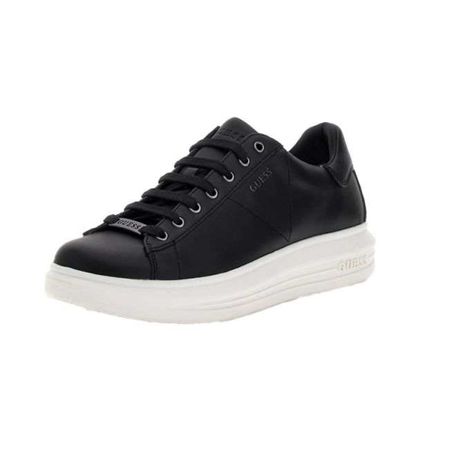 Ανδρικά sneakers GUESS FM8VIBLEM12 VIBO μαύρο δέρμα