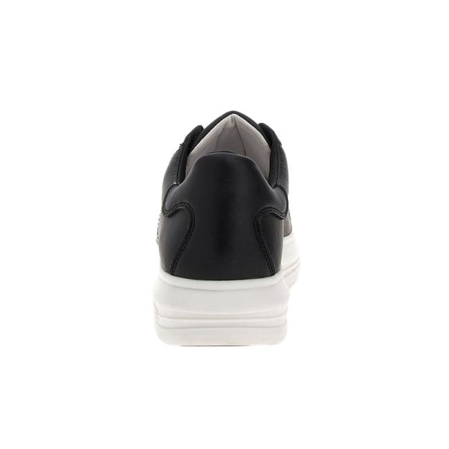 Ανδρικά sneakers GUESS FM8VIBLEM12 VIBO μαύρο δέρμα