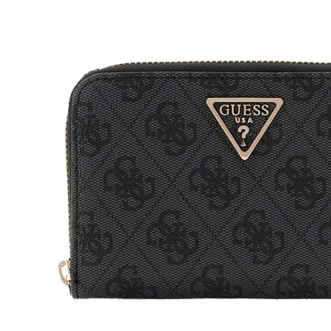 Γυναικείο πορτοφόλι GUESS SWSG9510140 COAL LOGO ERICA SLG γκρι