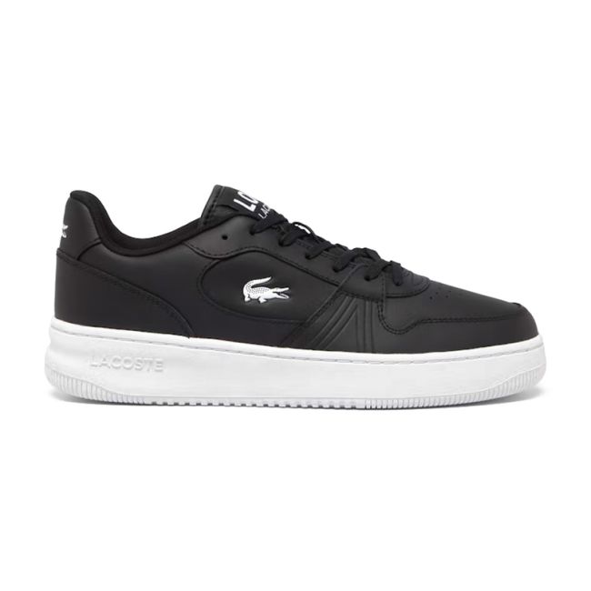 Ανδρικά sneakers Lacoste L001 SET 224 2 SMA BLK/WHT 748SMA0018312 μαύρο δέρμα