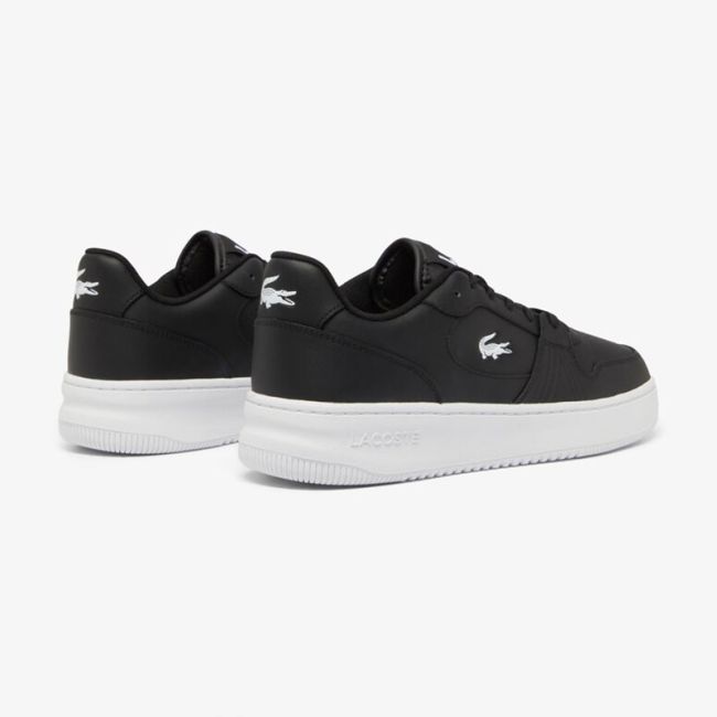 Ανδρικά sneakers Lacoste L001 SET 224 2 SMA BLK/WHT 748SMA0018312 μαύρο δέρμα